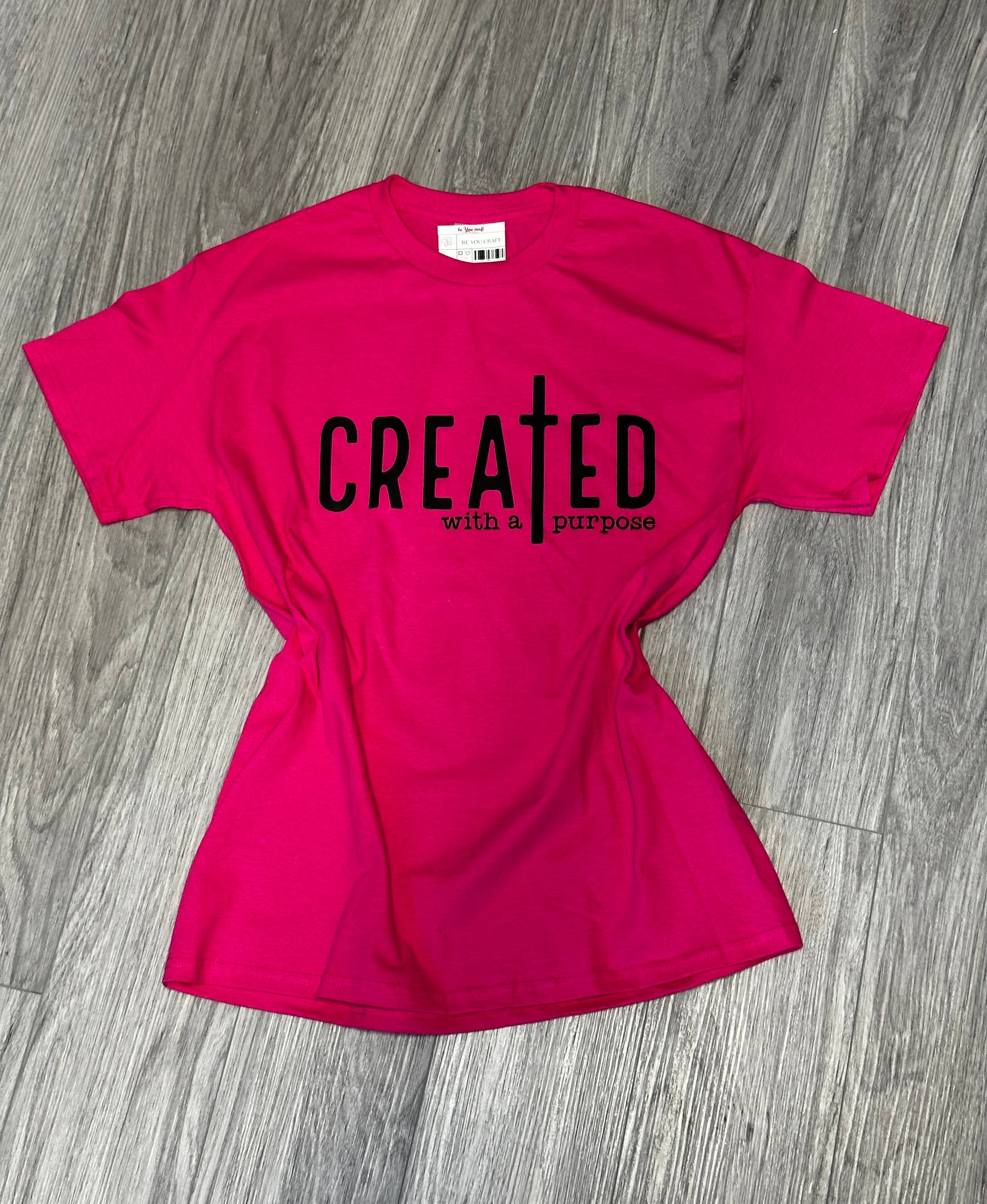 Created T-shirt-be You craft