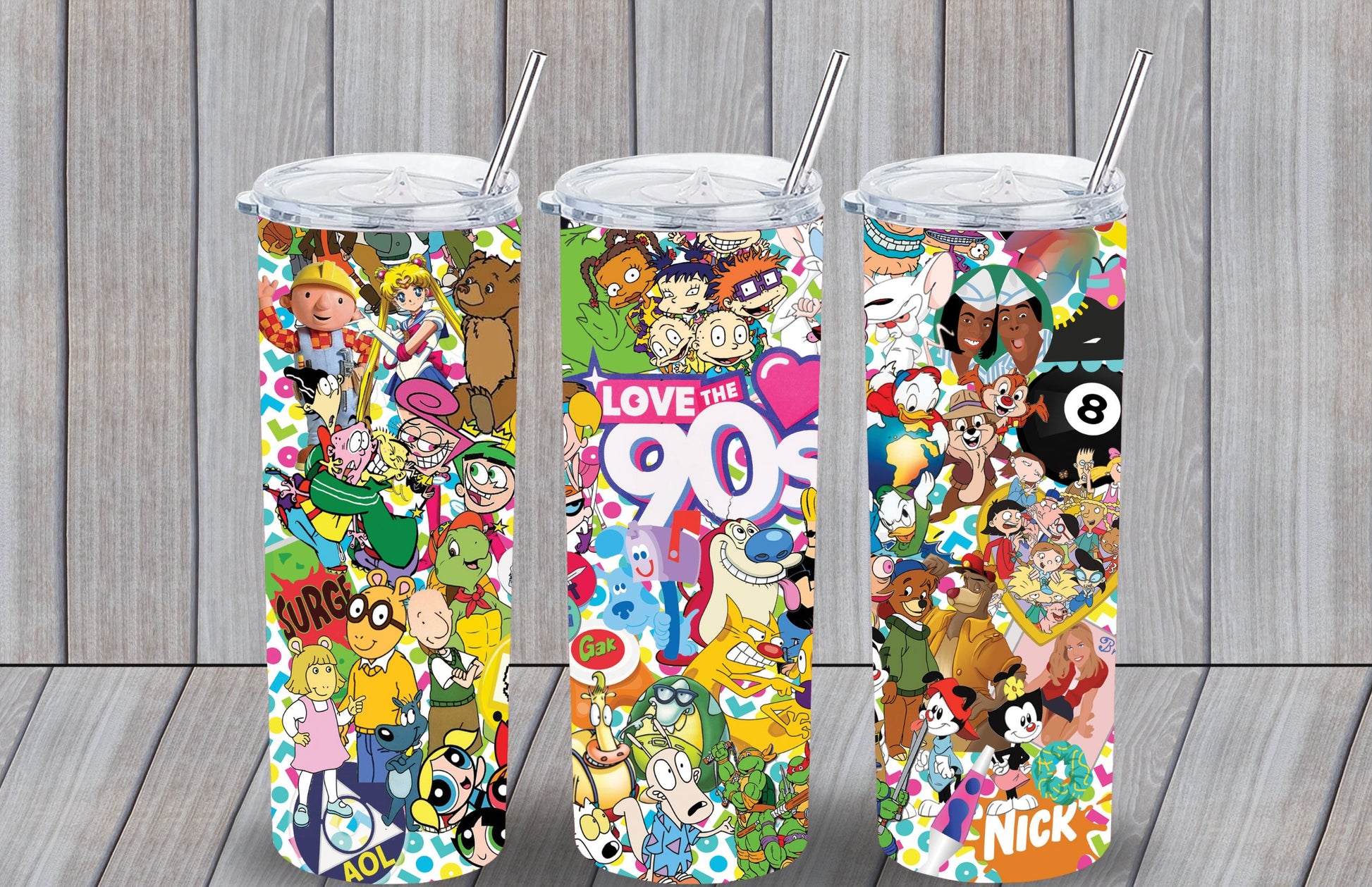 90s Theme Tumbler-be You craft