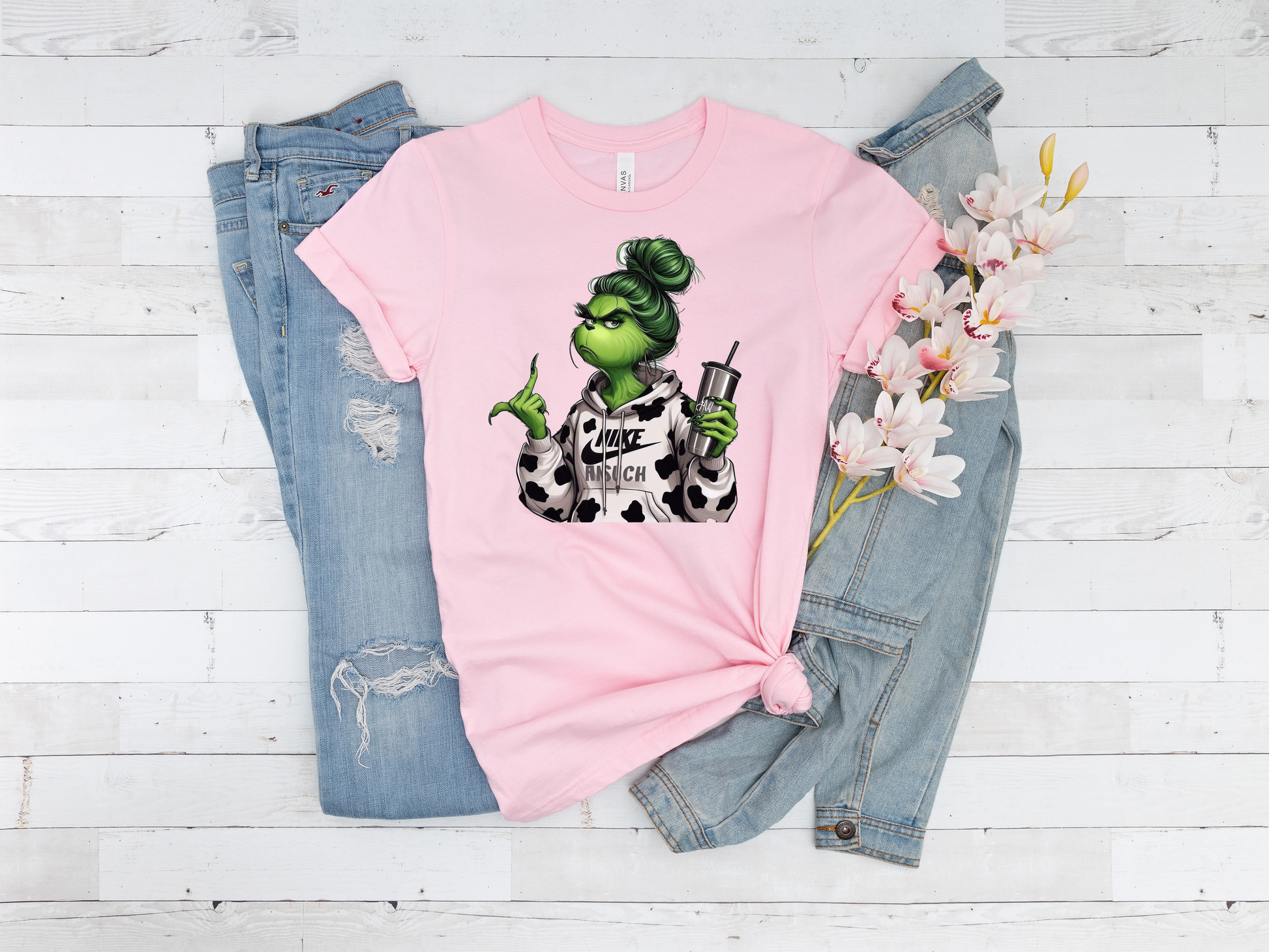 Lady Grinch Shirt-be You craft